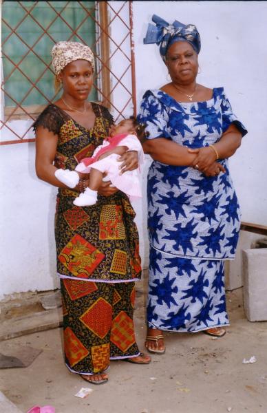 ma grande mere et tantine lidie