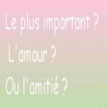 l'amitié